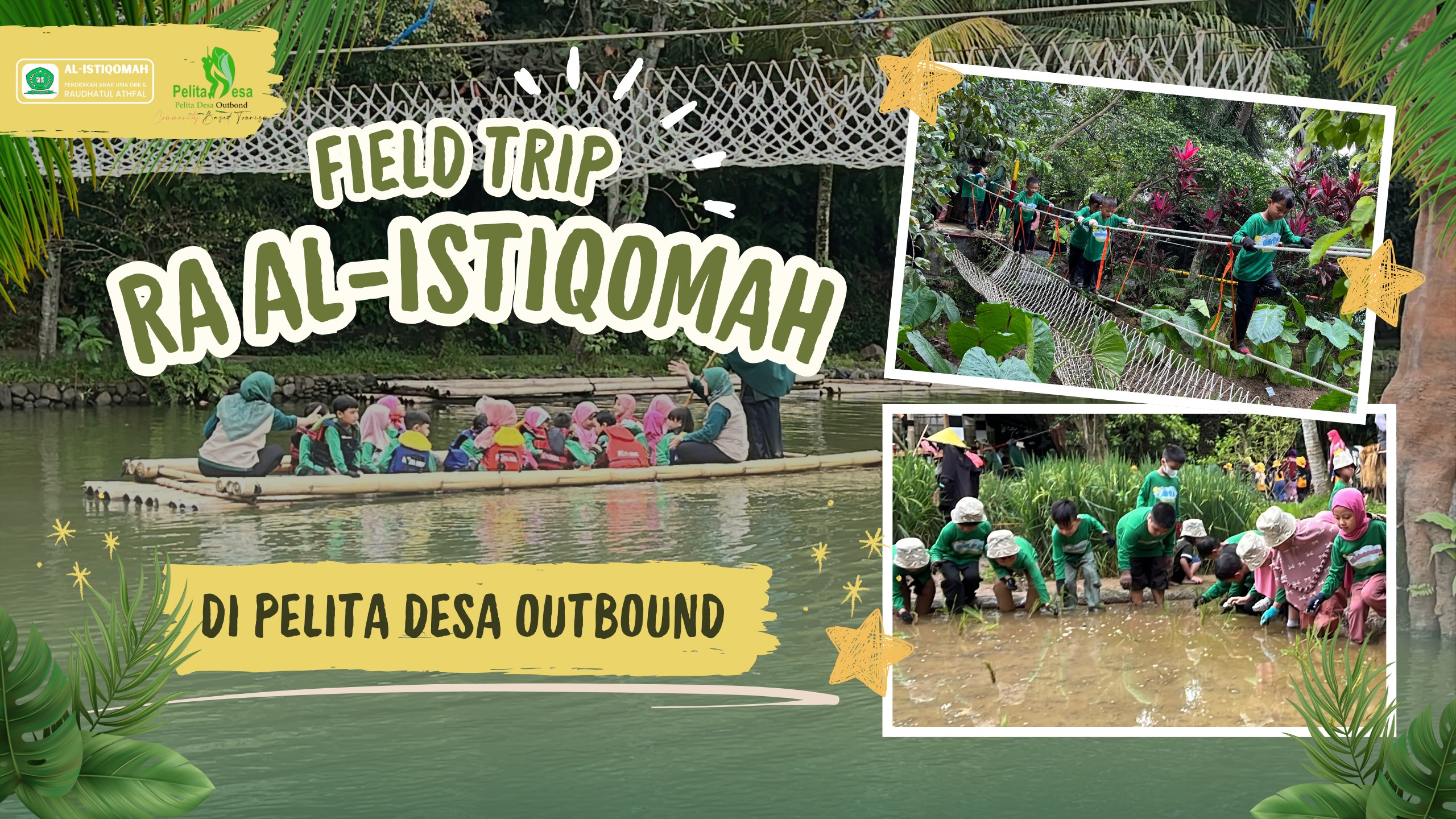 Kunjungan Edukatif ke Pelita Desa Outbound