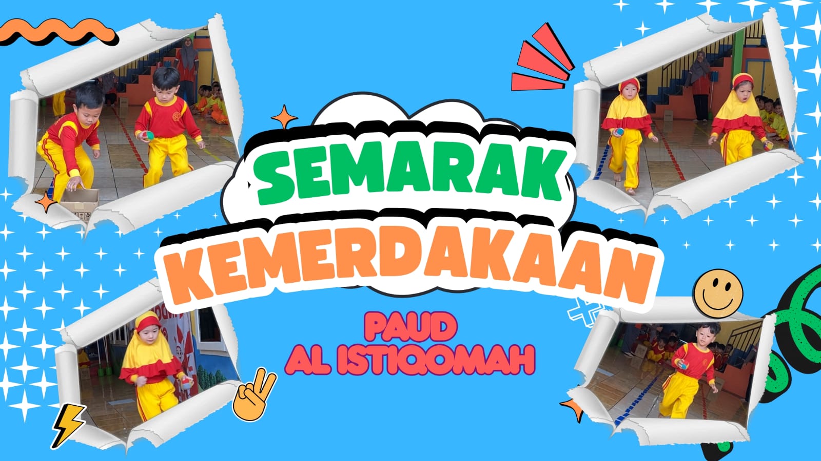 Semarak Kemerdekaan Adik PAUD